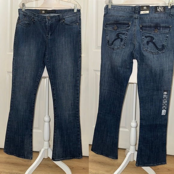 NWT Rock & Republic Kasandra Bootcut Jeans size 12 - Picture 2 of 13
